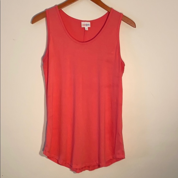 Bright pink LulaRoe tank top - Picture 2 of 3